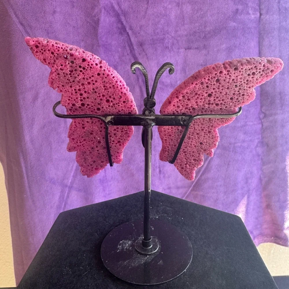 Honeycomb Ruby butterfly
